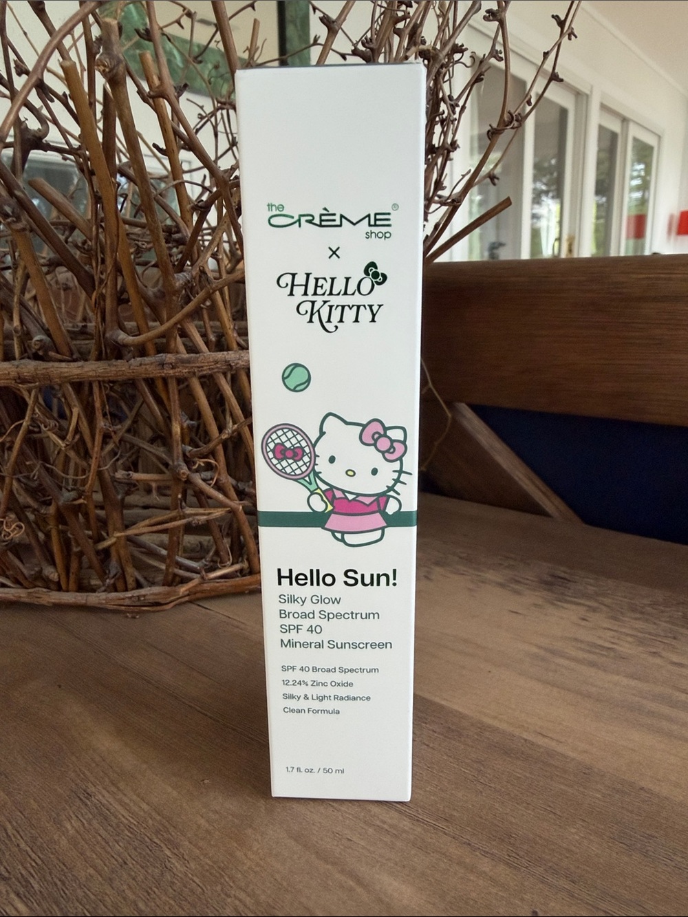 Creme Shop x Hello Kitty Hello Sun! Silky Glow SPF 40 Mineral Sunscreen